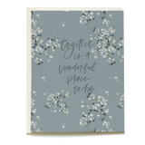 Baby's Breath Wedding Card