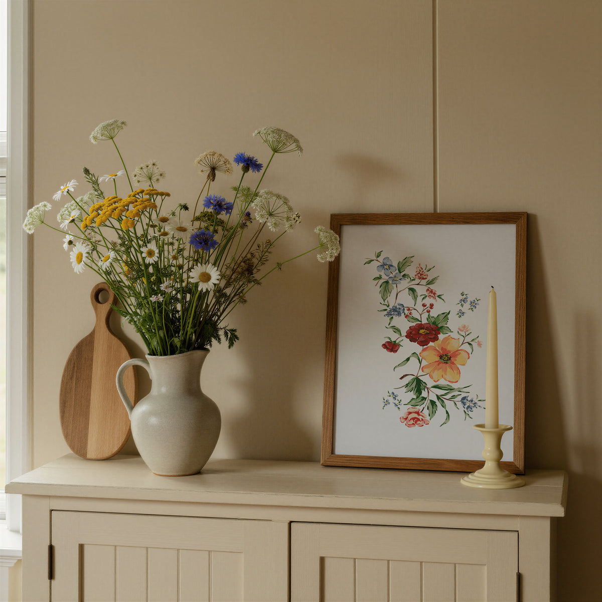 Wallflower Art Print