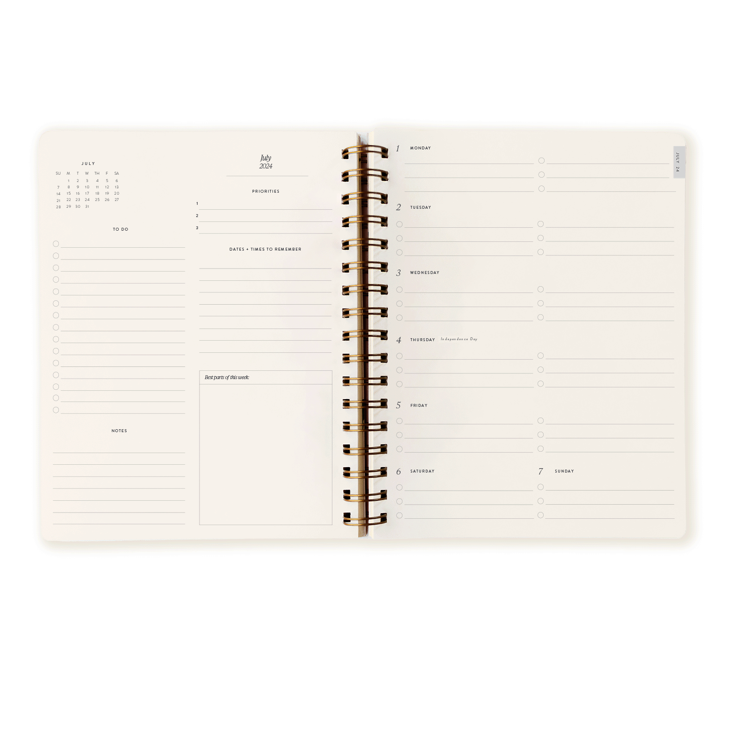 Countryside Weekly Planner
