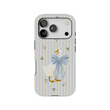 Dainty Duck Personalized iPhone Case