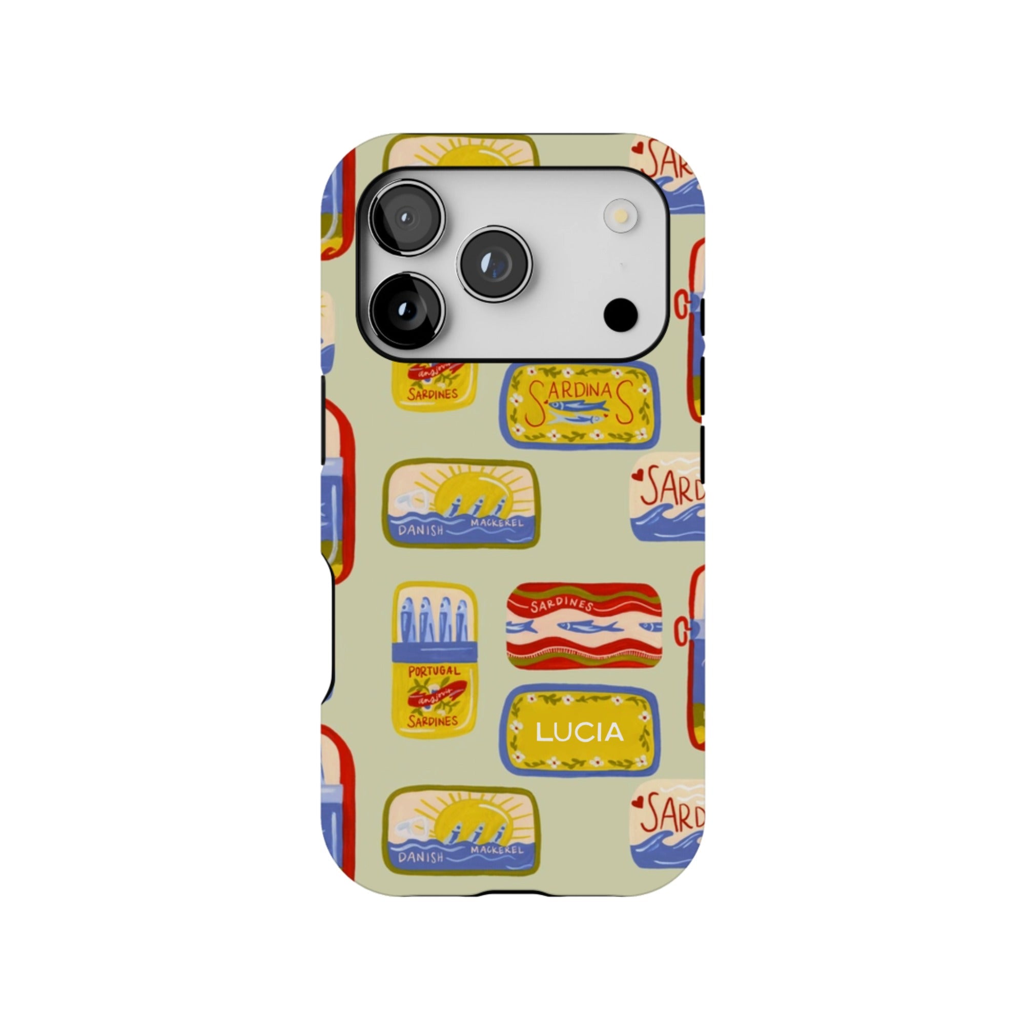 Sardines Personalized iPhone Case