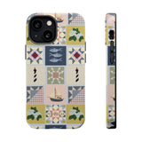 Coastal Quilt iPhone Case