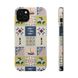 Coastal Quilt iPhone Case