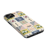 Coastal Quilt iPhone Case