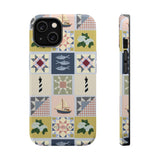 Coastal Quilt iPhone Case
