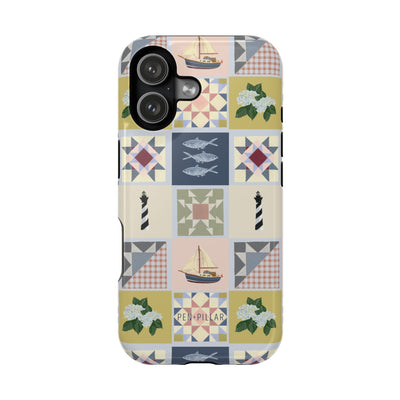 Coastal Quilt iPhone Case