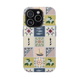 Coastal Quilt iPhone Case