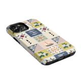 Coastal Quilt iPhone Case