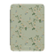 Grove Kindle case with a floral pattern in pastel colors on a light green background.