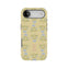 Haven personalized iPhone case featuring a floral pattern in pastel colors with a prominent letter "H" design.