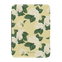 Hydrangea Kindle case featuring a yellow background with white hydrangea flowers and green leaves.