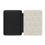 Merrigold Kindle case with floral pattern, open view showing interior and exterior design details.