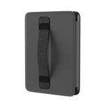 Orchard Kindle case in dark gray with a textured black strap for secure handling and protection.