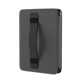 Orchard Kindle case in dark gray with a textured black strap for secure handling and protection.