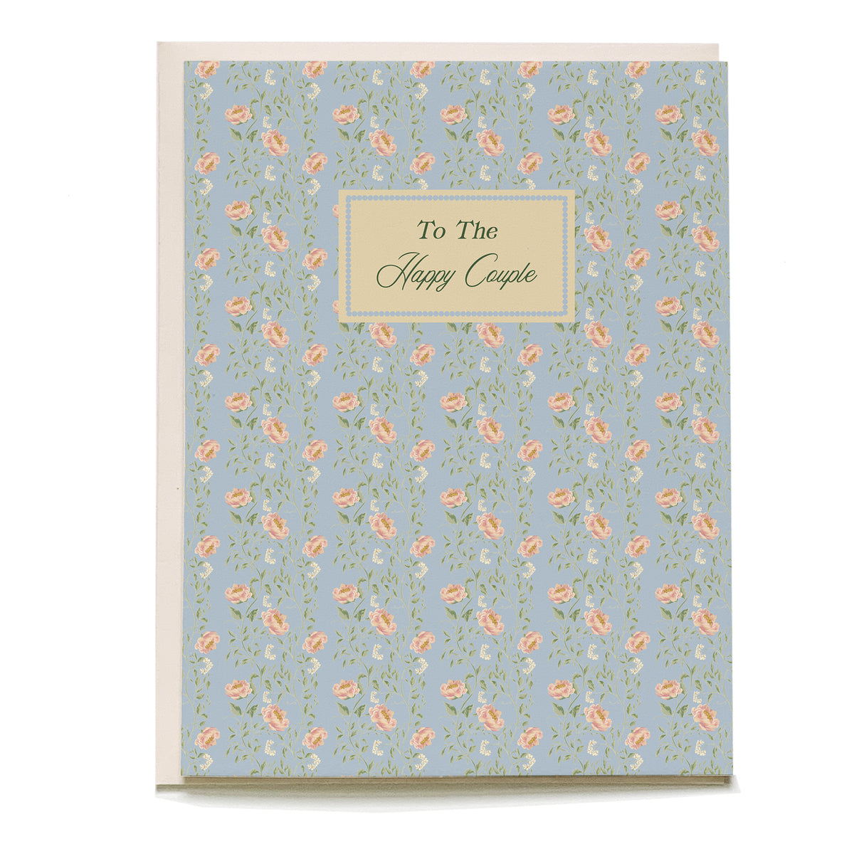 Fable Wedding Card by Pen+Pillar with a pale pink envelope