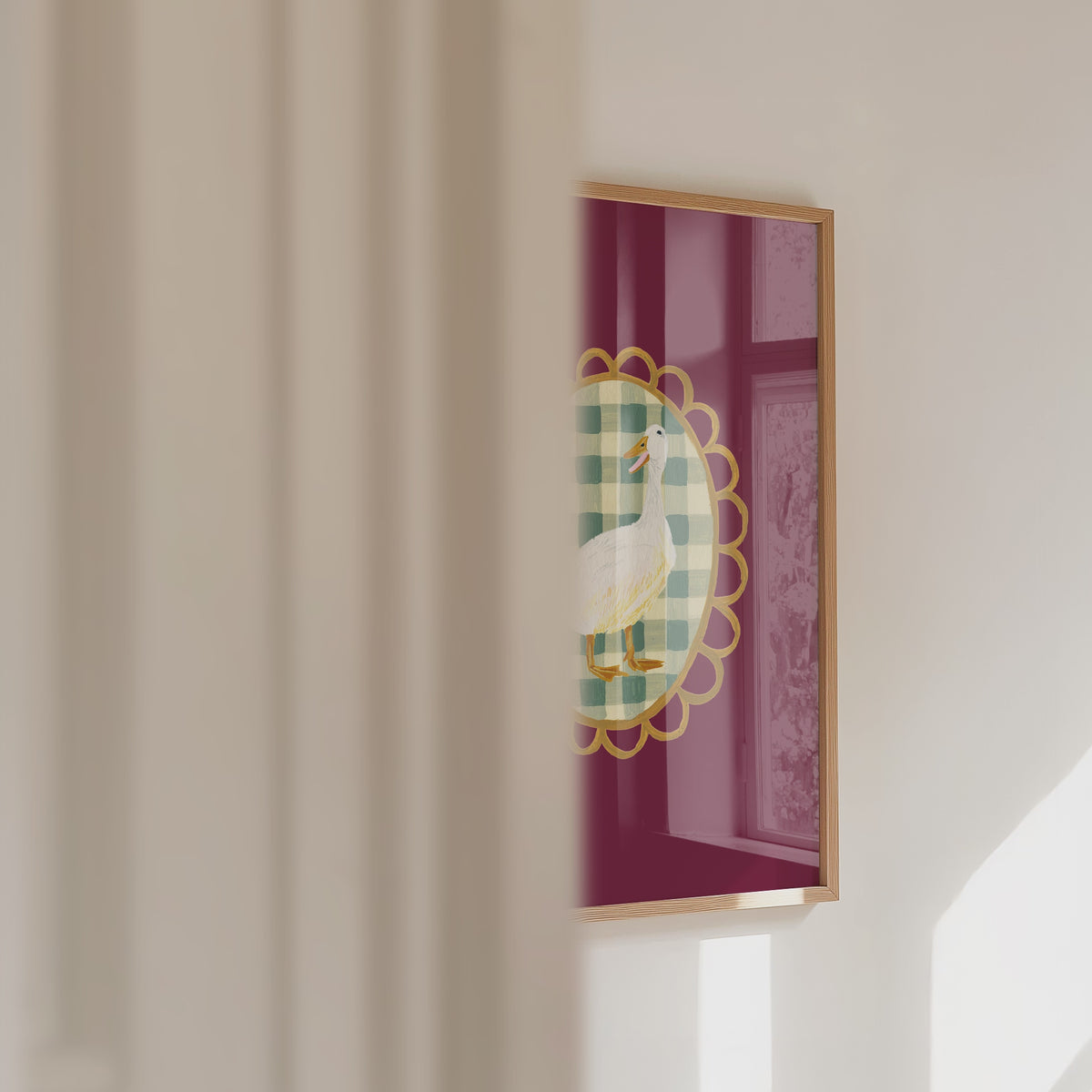 Load video: The Duck Art Print