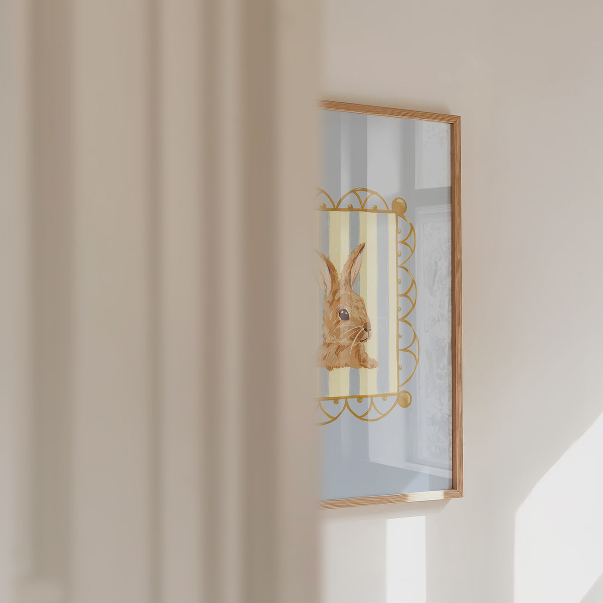 Load video: The Bunny Art Print