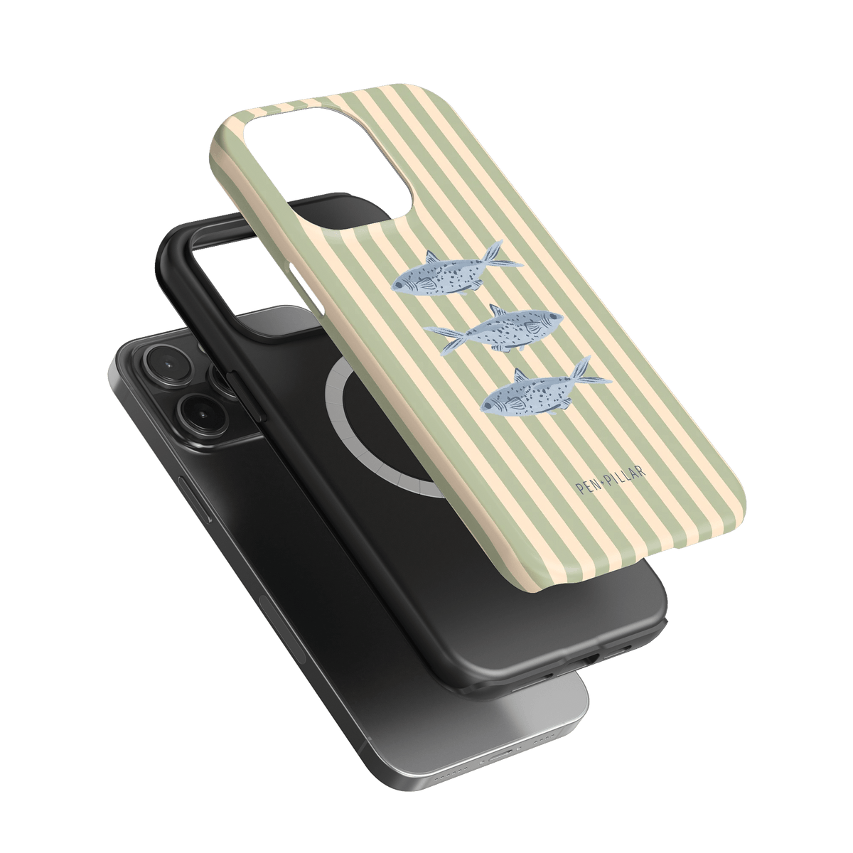 Sea Stripes iPhone Case