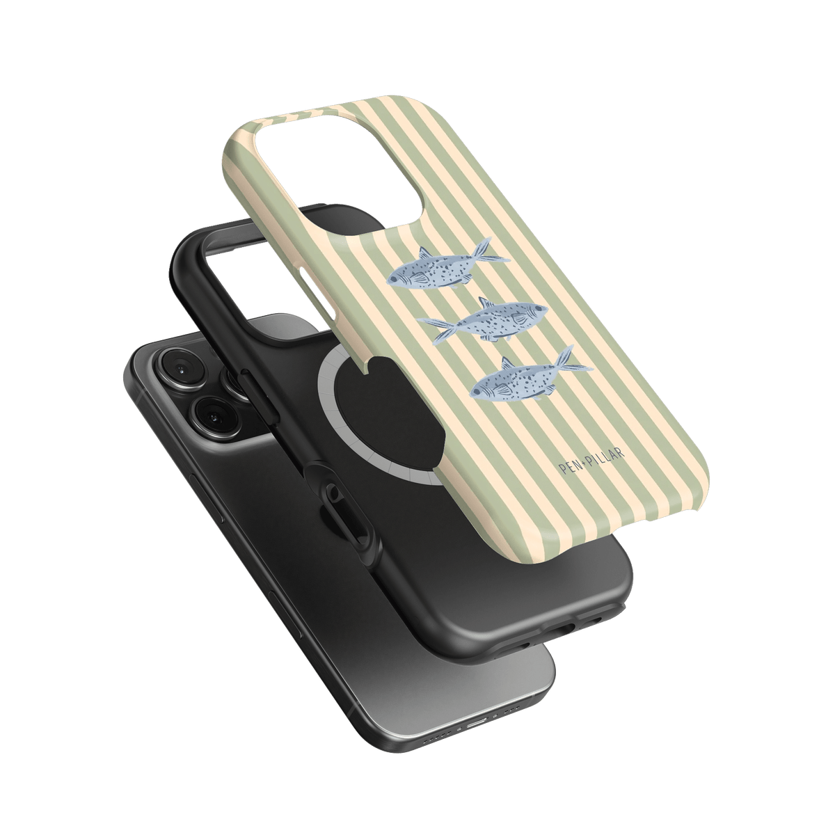 Sea Stripes iPhone Case