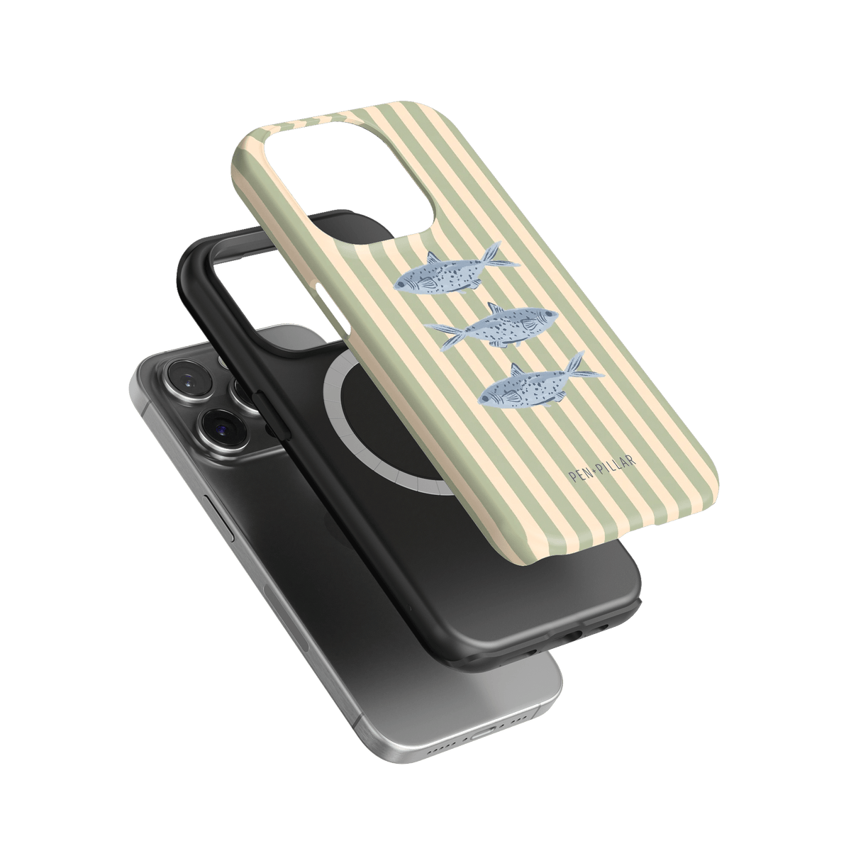 Sea Stripes iPhone Case