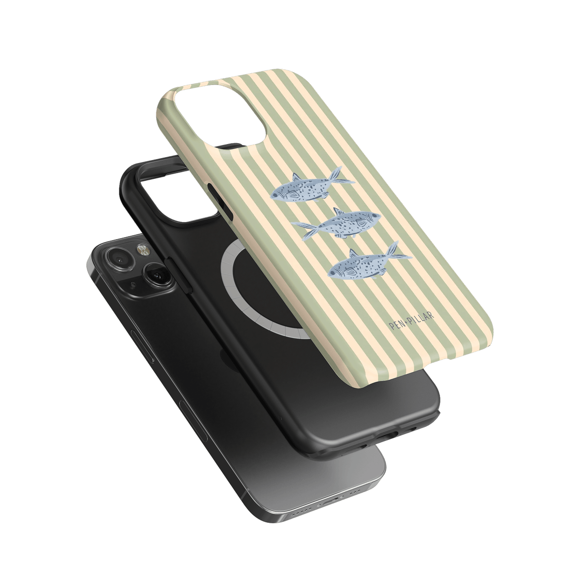 Sea Stripes iPhone Case