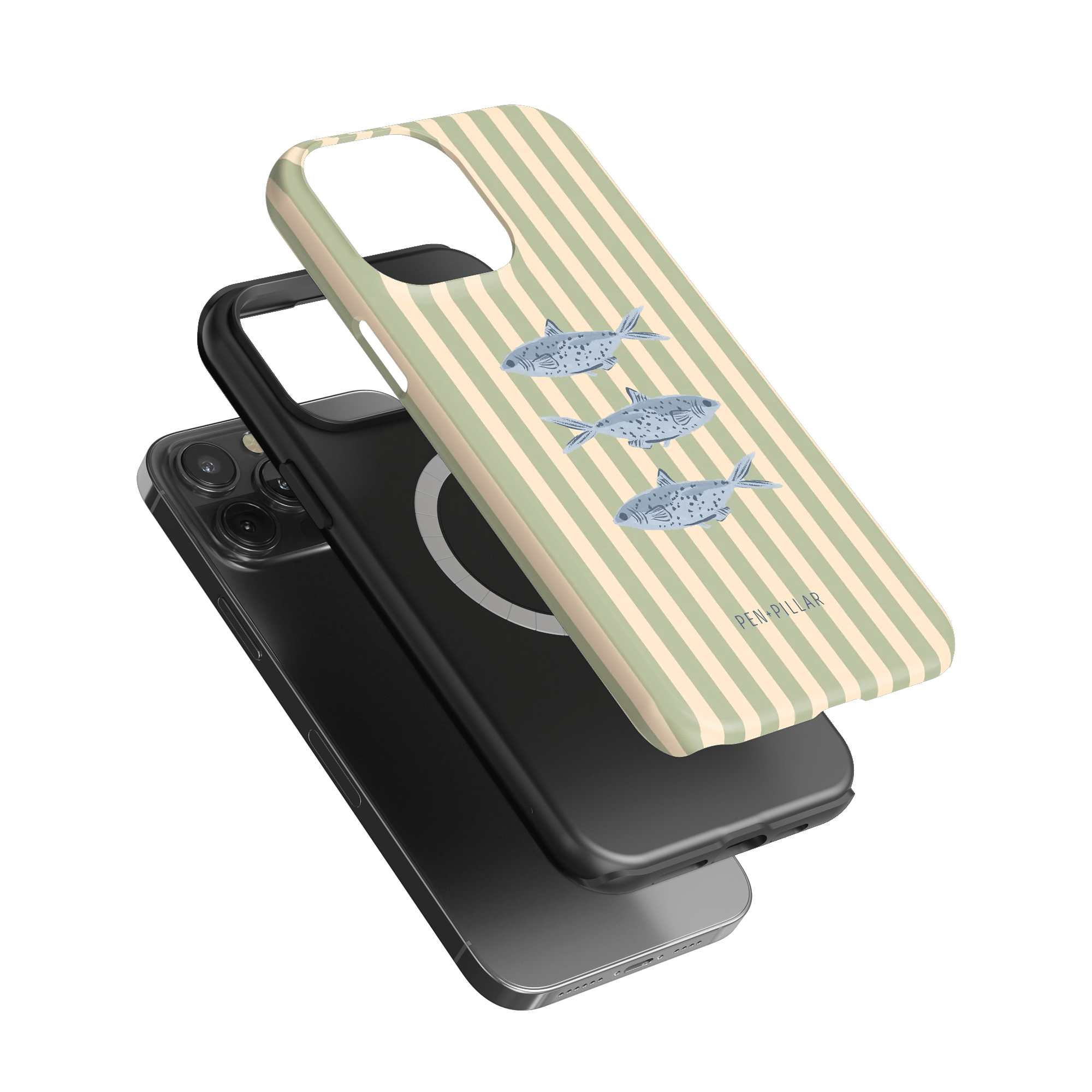 Sea Stripes iPhone Case