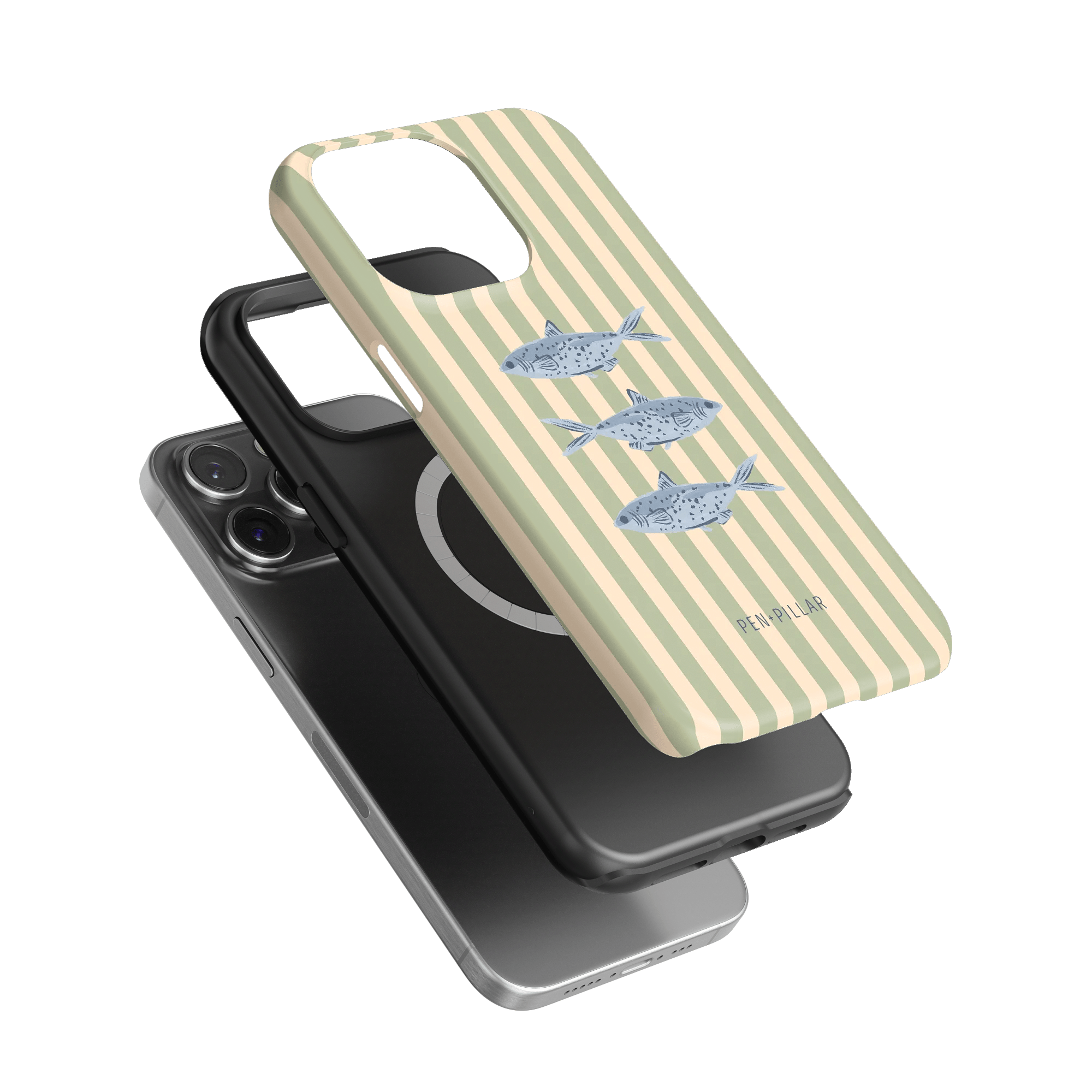 Sea Stripes iPhone Case