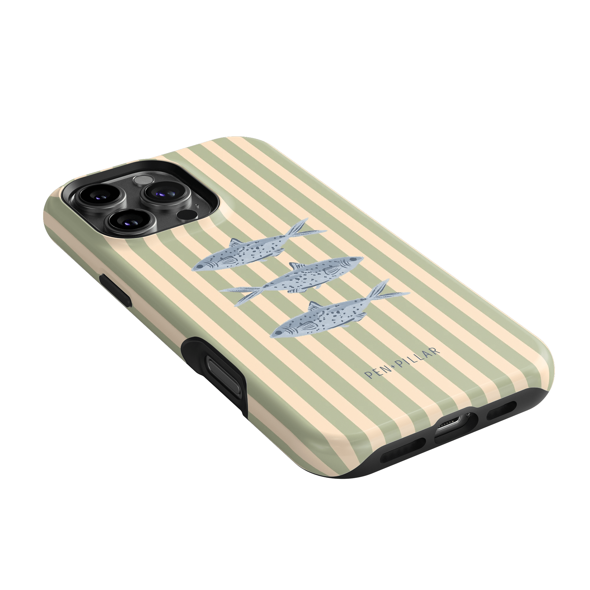 Sea Stripes iPhone Case