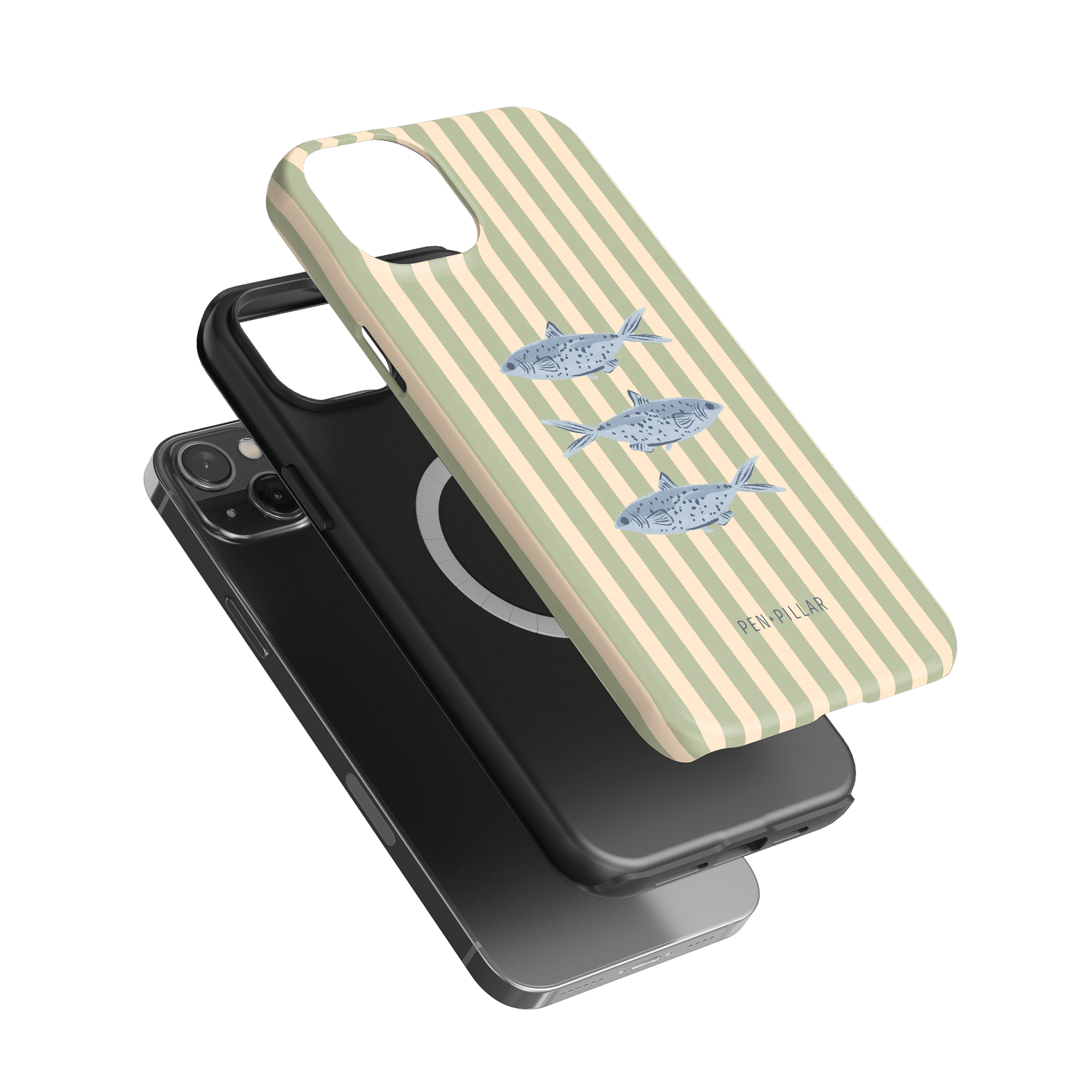 Sea Stripes iPhone Case