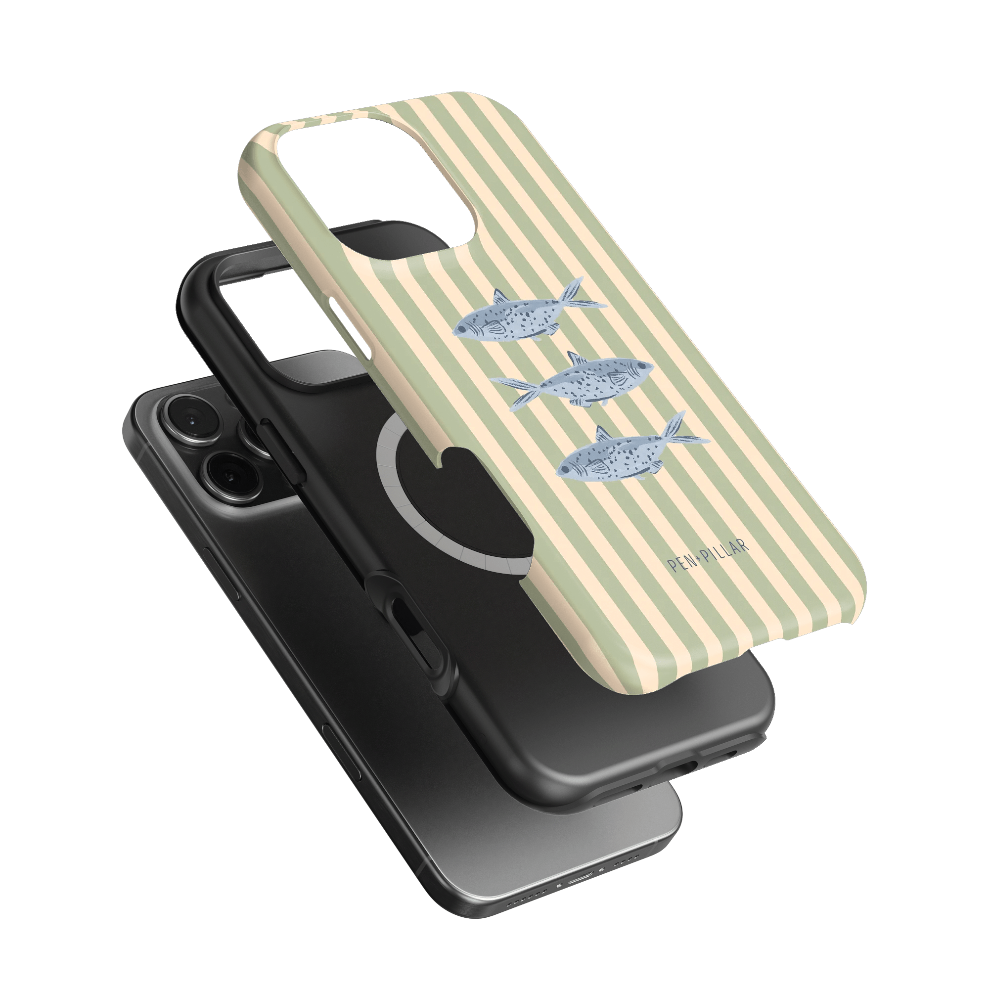 Sea Stripes iPhone Case