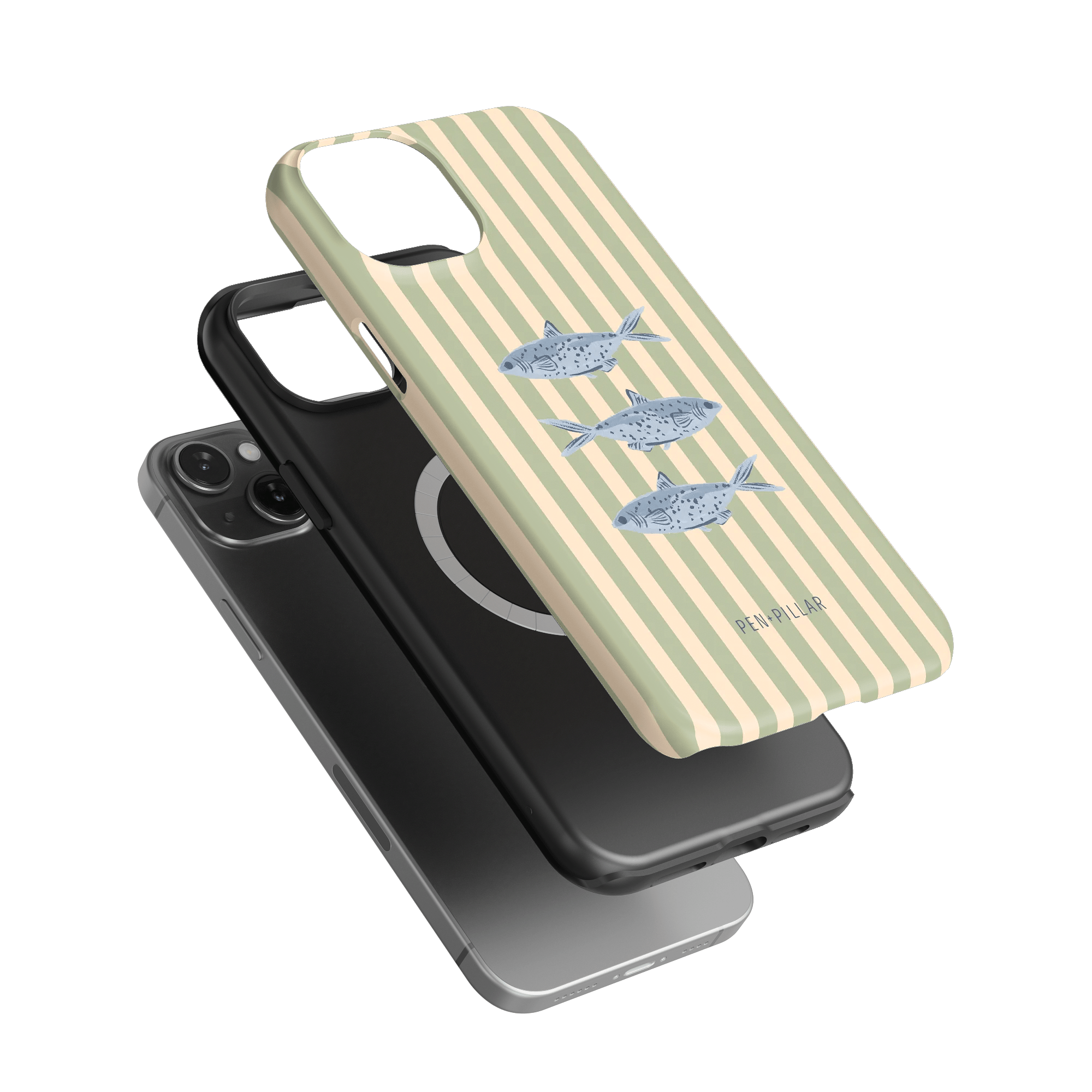 Sea Stripes iPhone Case