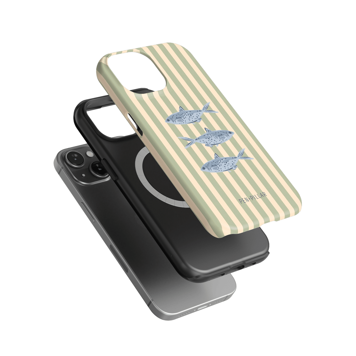 Sea Stripes iPhone Case