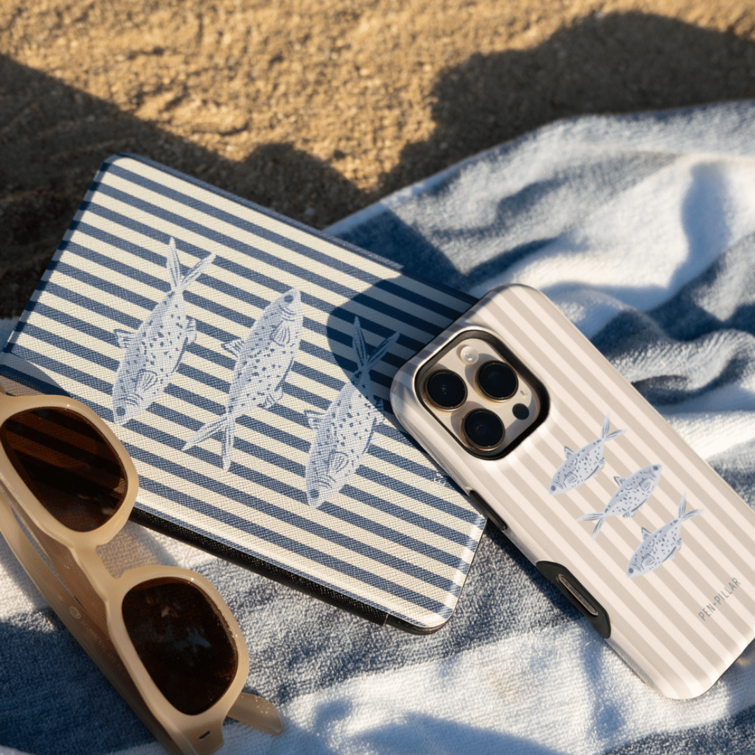 Sea Stripes Kindle Case
