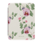 Viola Kindle case featuring a floral design with pink pansies and green leaves on a cream background.