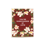 Surrounded By Love Sympathy Card