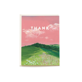 Sunset View Thank You Card