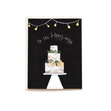 Decorative Cake Wedding Card